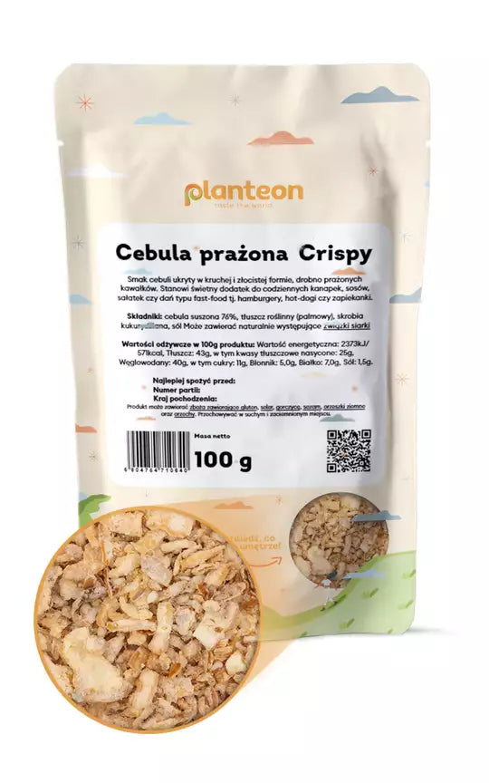Cebula prażona Crispy.. 100g
