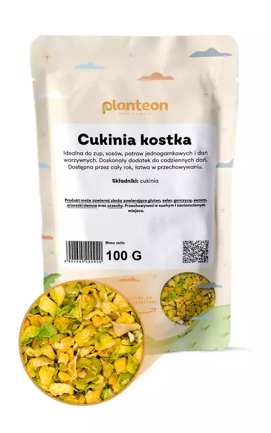Cukinia kostka. 100g