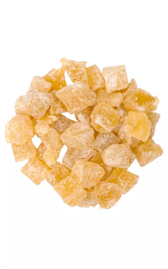 Imbir kandyzowany kostka. 100g