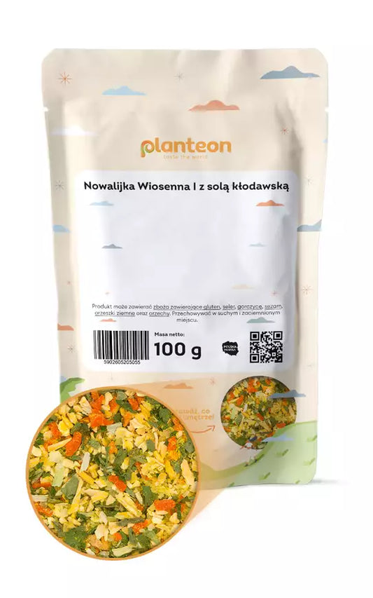 Nowalijka Wiosenna I z solą kłodawską. 100g