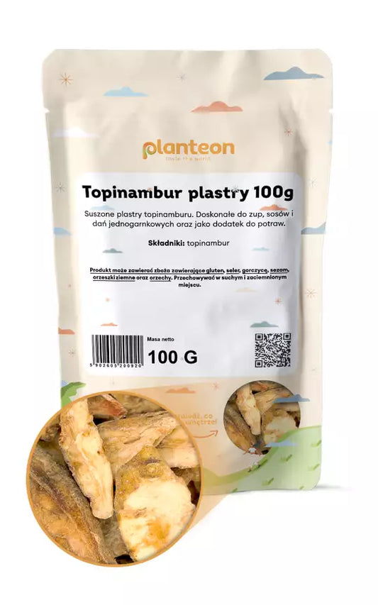 Topinambur plastry. 100g