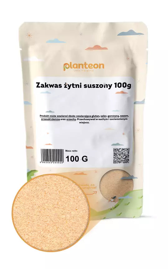 Zakwas żytni suszony. 100g